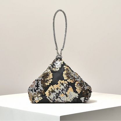 Mini Sequin Floral Bag