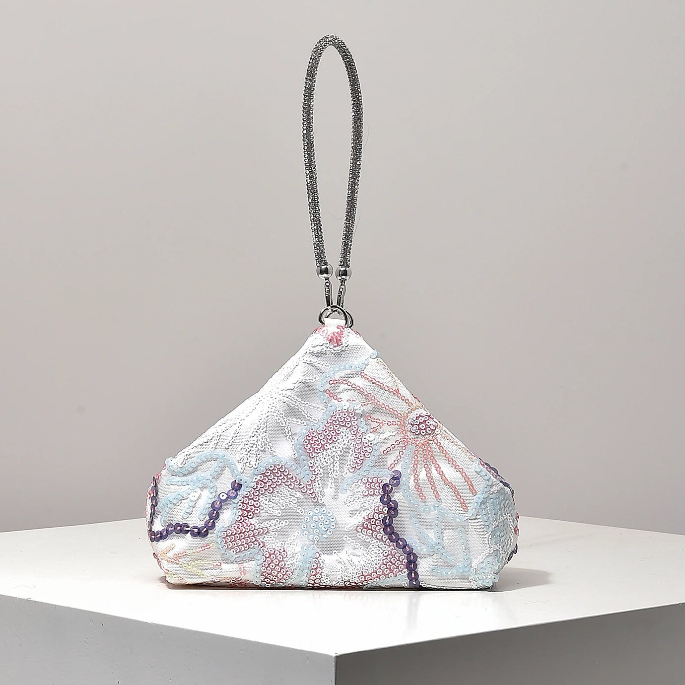 Mini Sequin Floral Bag