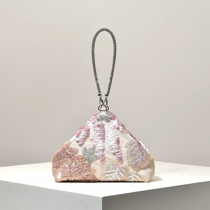 Mini Sequin Floral Bag
