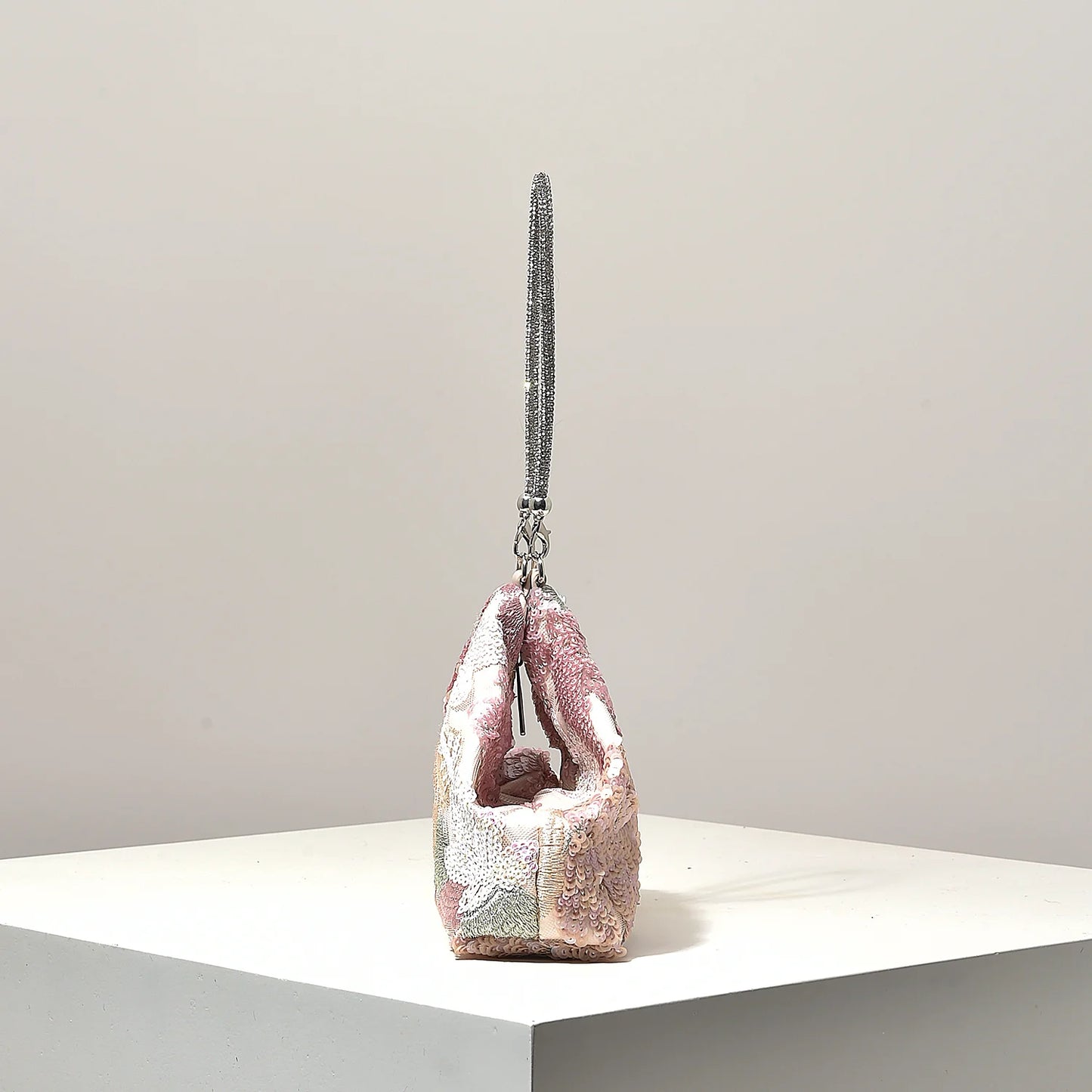Mini Sequin Floral Bag